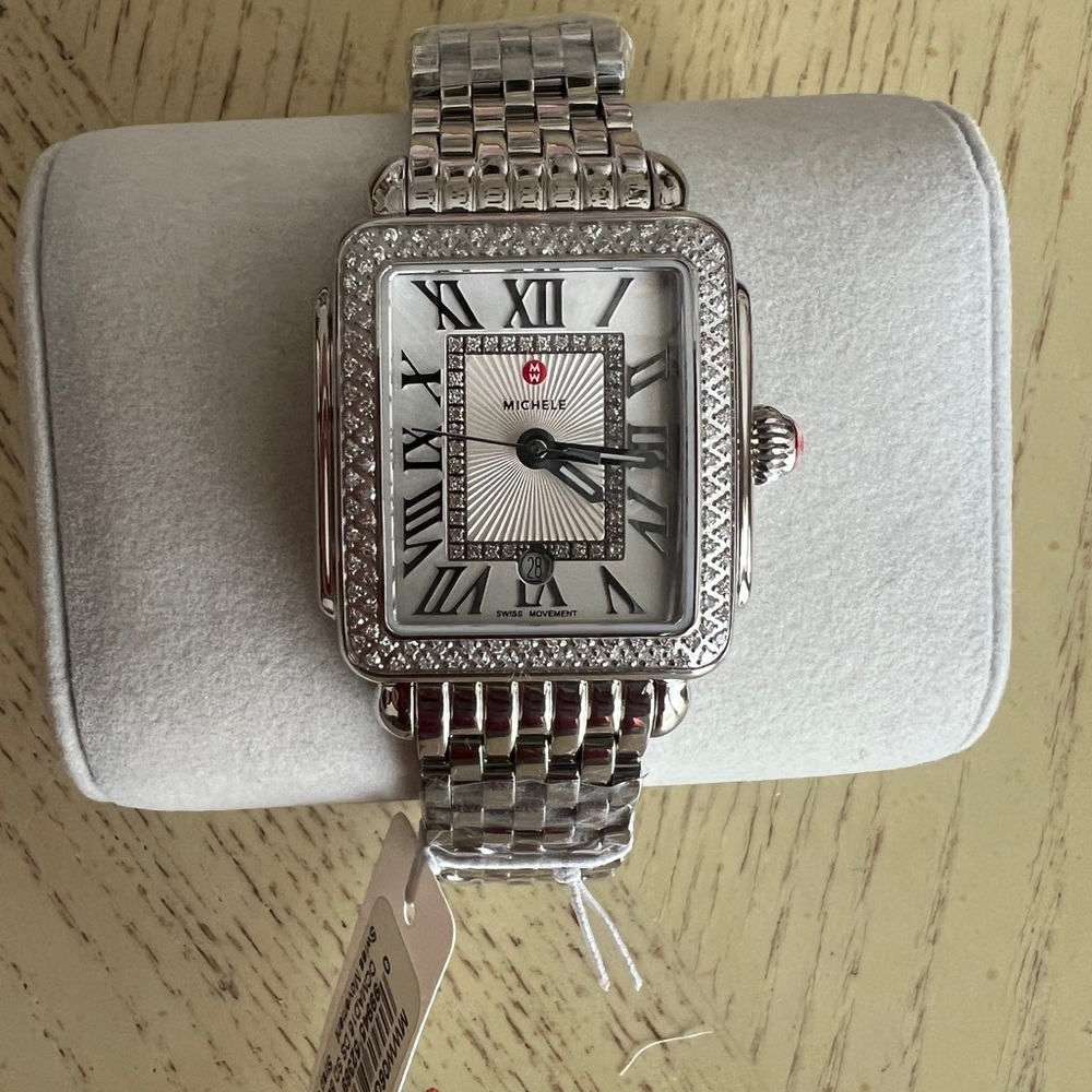 MICHELE Deco Madison Mid Diamond Watch